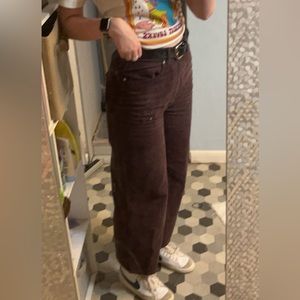brown bdg corduroy pants